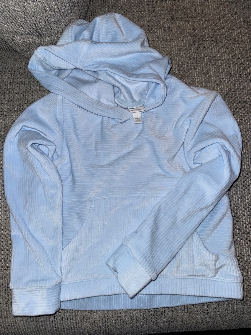 all in motion Light Blue Kids Hoodie Sweatshirt